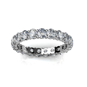I Want To Hold Your Hand 1.2ct | White Gold Diamond Eternity Ring