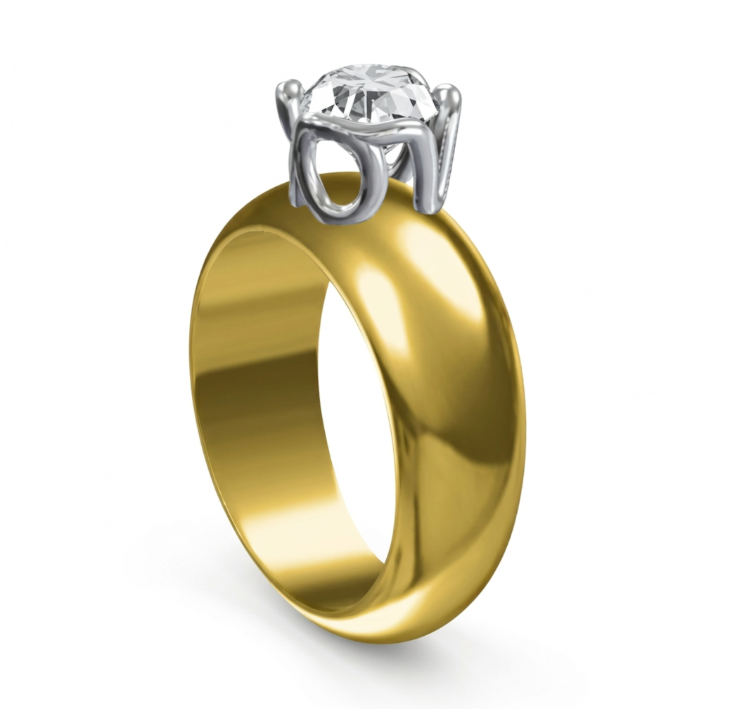 Even Better Than The Real Thing, Gold Engagement Rings