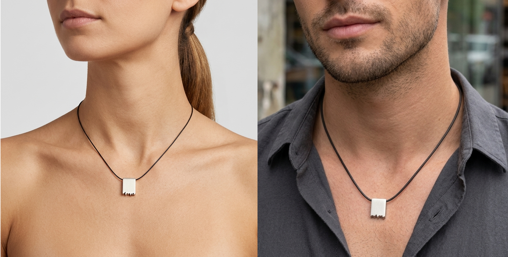 Matching Silver Pendants fifty 50
