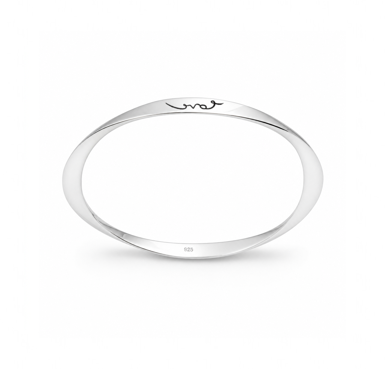 Forever Bangle — Sterling Silver Bangle
