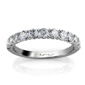 Diamond Wedding Ring I Want To Hold Your Hand 1/2 set