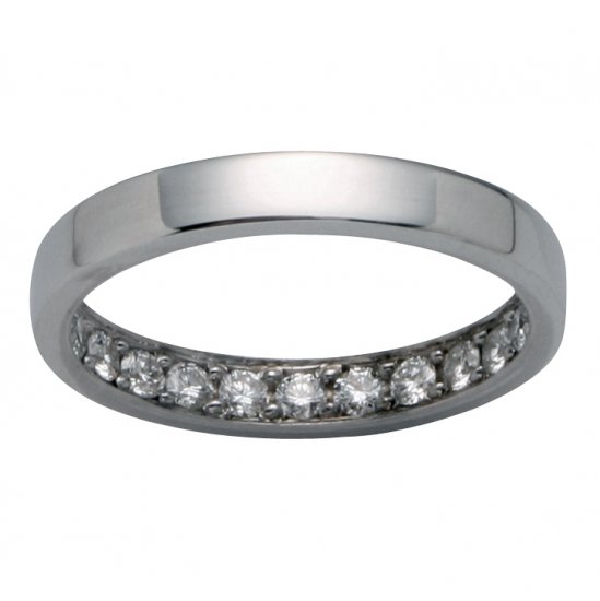 Can’t Buy Me Love | Wedding Ring |18k White Gold