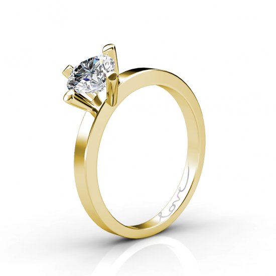 Seven | Gold Engagement Bands | 18k Yellow Gold - Image 3
