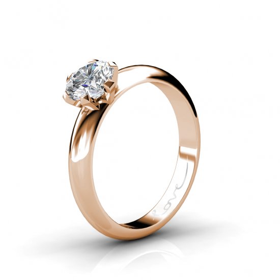 forLove | Rose Diamond Ring | 18k Rose Gold - Image 2