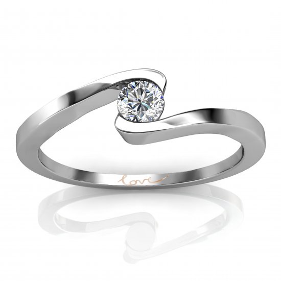 I Say a Little Prayer | Engagement Ring | Platinum