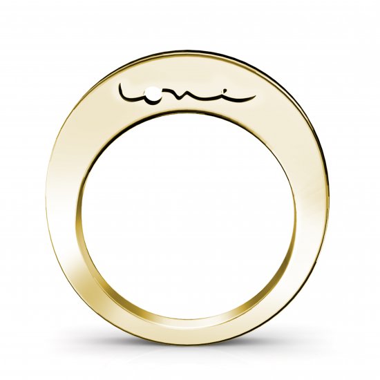 Evolve Love Rings - 2.4 Round 9k YG