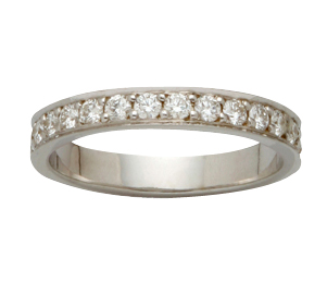Got To Get You Into My Life .81ct | Eternity Ring | Anniversary Gifts for Her - Image 4
