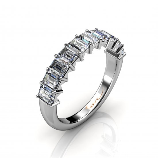 Round and Round | Baguette Eternity Rings - Image 3