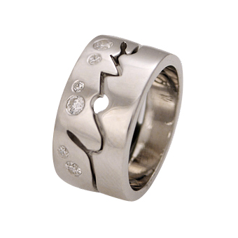 Love Times Love .32ct | Women's Wedding Ring half set