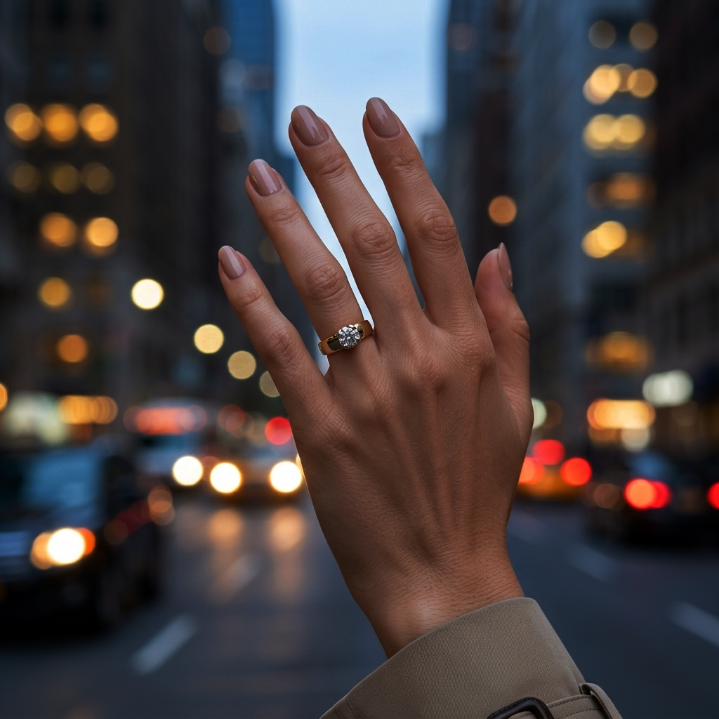 Round Wedding Rings With Diamond | Robert Young Jewellery NY