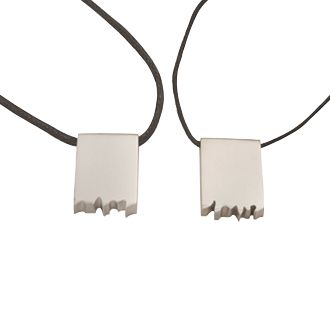 Fifty50 Pendant | Silver Pendant For Men - Image 4