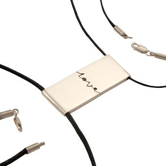 Fifty50 Pendant | Silver Pendant For Men