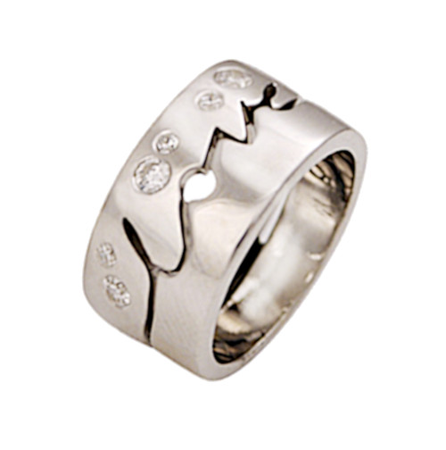 Love Times Love 1/2 Set | Engagment Ring | Platinum - Image 4