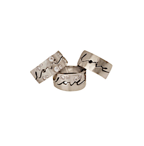 Perfect Diamond Ring | Love Times Love 1/2 Set Engagement Ring | Platinum a