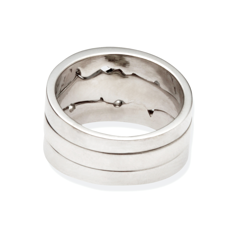 love times three | Unique diamond Ring