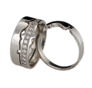 Love Times Three | Gold Eternity Ring