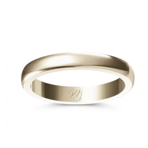 Classic Gold Wedding Ring | one love