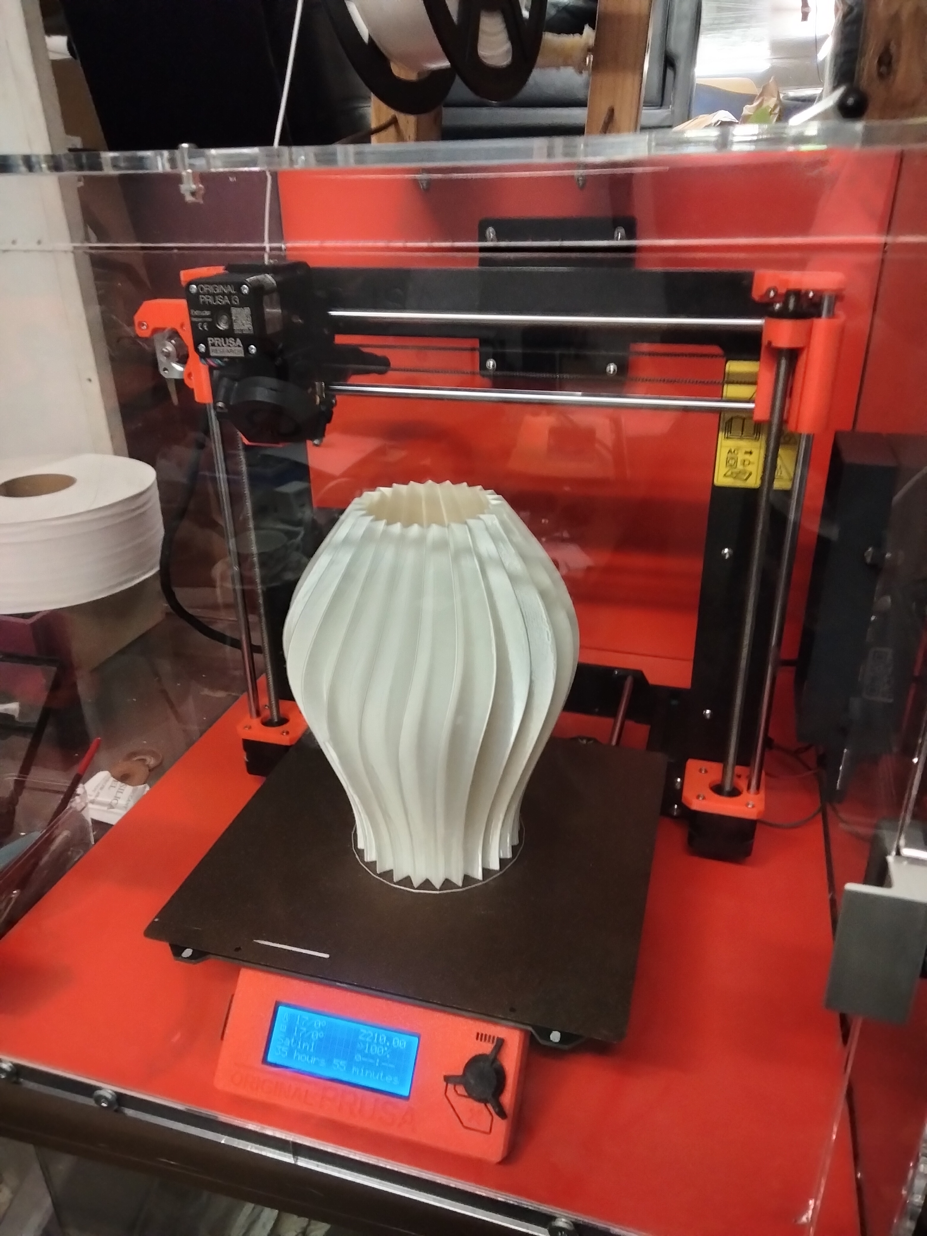 Vase 2 Floor Lamp & Lamp Sculptures